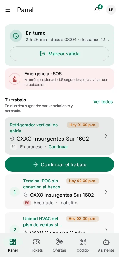 waydot field app: Close the job on site, even without signal
