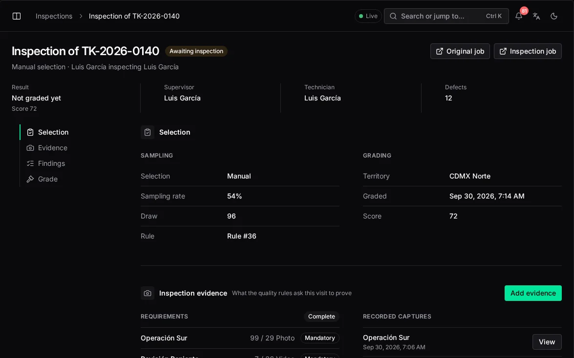 waydot console: Random audits and defects